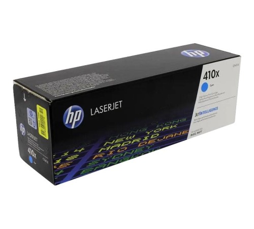 Тонер-картридж/ HP 410X High Yield Cyan Original LaserJet Toner Cartridge Тонер-картридж/ HP 410X High Yield Cyan Original LaserJet Toner Cartridge