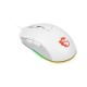 Мышь  проводная Gaming Mouse MSI Clutch GM11, Wired, DPI 5000, symmetrical design, RGB lighting, White