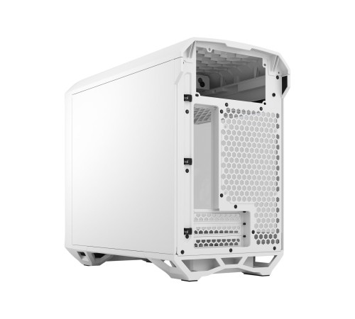 Корпус ПК без блока питания/ Case Fractal Design Torrent Nano TG Clear Tint, Mini-Tower, 1x180mm, 2xUSB-A 3.0 + 1xUSB 3.2 Type-C, mDTX, mITX White
