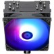 Кулер для процессора/ CPU Cooler Thermalright Burst Assasin 120 ARGB (4-pin PWM, 154mm, Ni/CU, 6x6mm, ARGB, 1x120mm, 66.17CFM, 25.6dBA, 1550RPM, S: 1700, 1200, 115X, AM5, AM4)