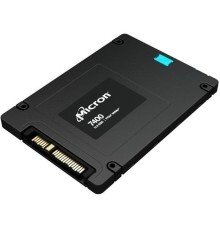 Твердотельный накопитель Micron 7400 MAX 3.2TB NVMe U.3 (15mm) PCIe NVMe Gen4 1x4 (v1.4) R6600/W3500MB/s 3D TLC MTTF 2М 800K/347K IOPS SSD Enterprise Solid State Drive, 1 year, OEM