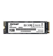 Твёрдотельный накопитель M.2 Patriot SSD P320 512GB M.2 2280 NVMe PCIe 3.0 x4 R3000/W2200 TBW 240TB 3D NAND