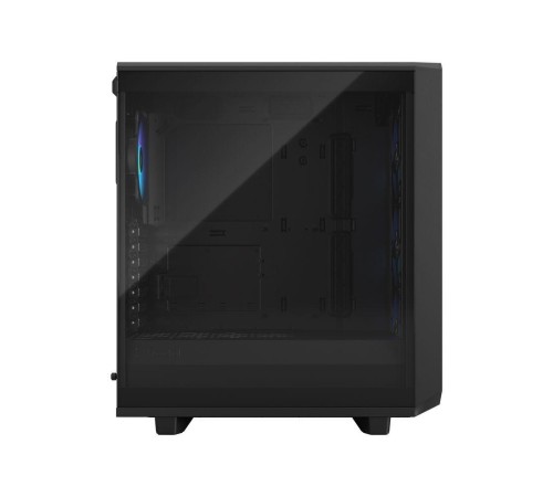 Корпус ПК без блока питания/ Case Fractal Design Meshify 2 Compact RGB TG Light Tint, Midi-Tower, 4x120mm RGB, 2xUSB-A 3.2 + 1xUSB 3.2 Type-C ATX, mATX, mITX Black