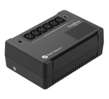 ИБП Systeme Electric Back-Save BV 600 ВА, автоматическая регулировка напряжения, 6 розеток С13, 230 В, 1 USB Type-A