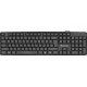 Defender Проводная клавиатура Element HB-520 PS/2 RU,черный,полноразмерная PS/2