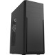 Корпус c блоком питания 500 Ватт/ Case Foxline FL-302-FZ500R ATX case, black, w/PSU 500W 12cm, w/2xUSB2.0, w/pwr cord, w/o FAN