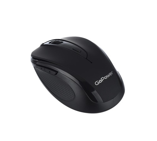 Мышь/ Мышь беспроводная GoPower GPM03 классическая USB бесшумная Soft-Touch черный (1/100) Мышь/ Мышь беспроводная GoPower GPM03 классическая USB бесшумная Soft-Touch черный (1/100)