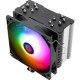 Кулер для процессора/ CPU Cooler Thermalright Burst Assasin 120 ARGB (4-pin PWM, 154mm, Ni/CU, 6x6mm, ARGB, 1x120mm, 66.17CFM, 25.6dBA, 1550RPM, S: 1700, 1200, 115X, AM5, AM4)