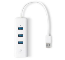 USB-адаптер TP-Link UE330, USB 3.0 to Gigabit Ethernet Network Adapter with 3-Port USB 3.0 Hub
