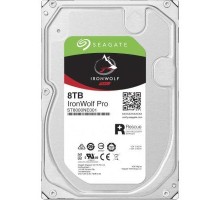 Жесткий диск/ HDD Seagate SATA3 8Tb IronWolf Pro NAS 7200 256Mb 1 year warranty