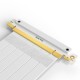 Кабель для корпуса/ Cable PCCooler PCI-Express4.0 PCIE 3.0/PCIE 4.0 X16 Graphics Card Extension Cable 185mm (PCI-E3.0 WH) White