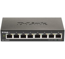 Коммутатор D-Link Настраиваемый L2 коммутатор, 8х1000Base-T
