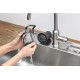 Встраиваемые посудомоечные машины ELECTROLUX/ загрузка на 14 комплектов посуды, сенсорное управление, 7 программ, 59.6x55x82 см, черный цвет, сушка: с открыванием дверцы, индикация на полу: проекция дисплея