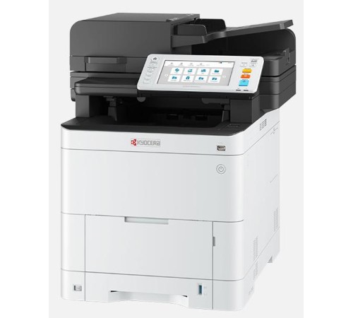 МФУ Kyocera ECOSYS MA3500cifx (P/C/S/F, цвет. лазерный, A4, 35 стр/мин, 1200x1200 dpi, 1,5 Гб, USB 2.0, Network, лоток 250 л., Duplex, DADF, старт.тонер 3500/2500 стр.)
