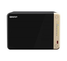 Системы хранения данных QNAP SMB QC 2GhzCPU/8Gb/upto 6HDD, up to 22 with TL-D800C/SATA(3,5" 2,5")/ 2xUSB3.2 2xUSB2.0/1xHDMI/1xExp.slot/2x2,5Gb/iSCSI/1xPS/3YW TS-664-8G-EU-RU