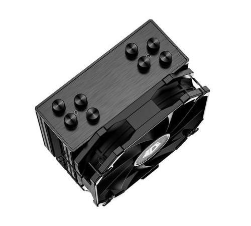 Кулер для процессора ID-COOLING SE-224-XTS MINI BLACK LGA1700/1200/115X/AM5/AM4 (10шт/кор, TDP 180W, PWM, 4 тепл.трубки прямого контакта, FAN 120mm) RET