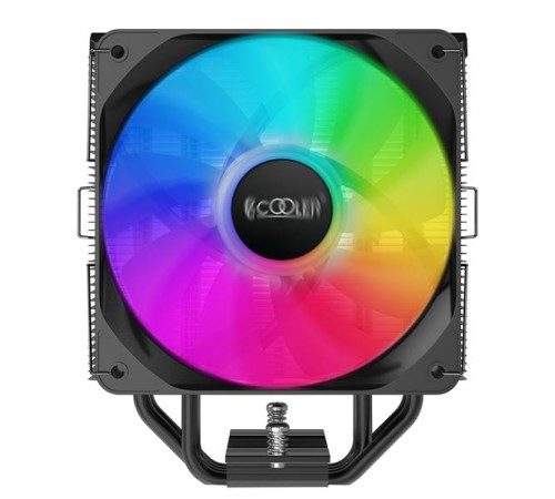 Кулер для процессора PCCooler Paladin EX400 ARGB S115X/1200/1700/AM4 (24 шт/кор, TDP 180W, 120mm PWM ARGB FAN, 4 тепловые трубки 6мм, 800-1800RPM, 28,6dBa)