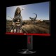 Монитор LCD 24.5'' 16:9 1920х1080(FHD) TN, 144 Hz, 400cd/m2, 1000:1, 50М:1, 1ms, VGA, 2xHDMI, DP, USB-Hub, Height adj, Pivot, Tilt, Swivel, Speakers, Black+Cherry (Из ремонта)