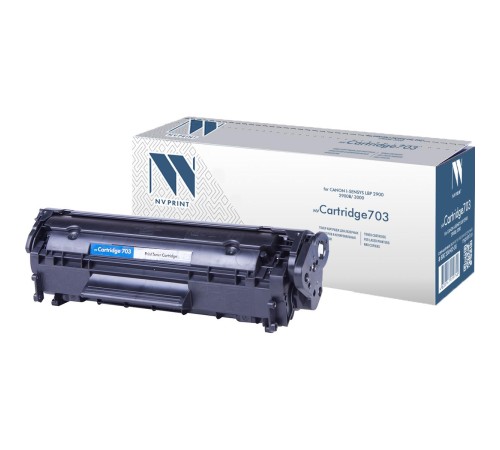 -/ Тонер-картридж NVP NV-703 для Canon i-Sensys LBP 2900/ 2900B/ 3000 (2000k)
