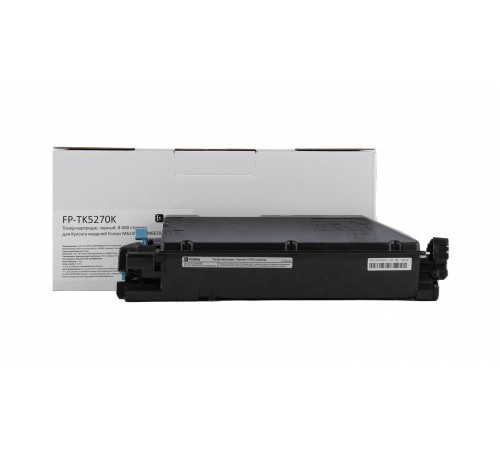 Тонер-картридж F+ imaging, черный, 8 000 страниц, для Kyocera моделей Ecosys M6230cidn/M6630cidn (аналог TK-5270K /1T02TV0NL0), FP-TK5270K