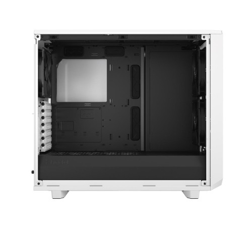 Корпус ПК без блока питания/ Case Fractal Design Meshify 2 TG Clear Tint, Midi-Tower, 3x140mm, 2xUSB-A 3.2 + 1xUSB 3.2 Type-C E-ATX, ATX, mATX, mITX White