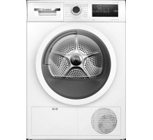 Сушильная машина 84.2х59.8х61.3 см, Serie 4, конденсационный сушильный барабан, 8кг, белый цвет,QuickDry Auto program,AutoDry,EcoSilence™ Motor