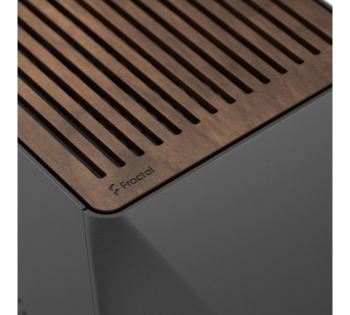 Корпус ПК без блока питания/ Case Fractal Design Era 2, Mini-Tower, 2x120mm, 2xUSB-A 3.0 + 1xUSB 3.2 Type-C, SFX PSU Support, mITX Charcoal Gray