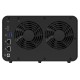 Системы хранения данных TerraMaster F6-424 tower NAS QC 3,4Ghz/8Gb(32)/TRAID,JBOD,RAID0,1,10,5,6/up to 6 HDD SATA(3,5' or 2,5')/2xM.2 2280 NVMe/2xUSB/HDMI/2x2,5GbE RJ-45/iSCSI/1xPS/1YW