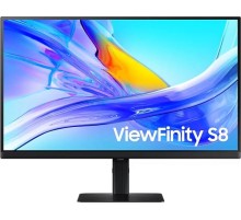Монитор Samsung S27D804UAI/ Samsung S27D804UAI 27" Wide LCD 4K IPS monitor, 3840x2160, 5(GtG)ms, 350 cd/m2, MEGA DCR(static 1000:1), 178°/178°, DP; HDMI; USB3.0 x3;USB-C (90 Вт), Ethernet (LAN), HDR10, sRGB 99%, HAS, VESA 100x100 mm, внутренний БП, b