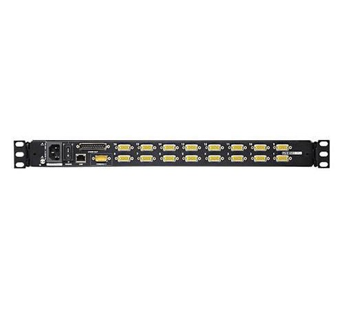 16-портовый IP KVM-переключатель с ЖК-дисплеем Slideaway/ATEN/ SINGLE RAIL 16P PS/2-USB LCDKVMP 17INCH WIH IP