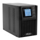 ИБП POWERMAN Online 2000, LCD, двойного преобразования, 2000ВА, 1800Вт, 8 штук IEC320 С13 с резервным питанием, USB, RS232, слот SNMP, разъем EPO, батарея 12В 9Ач 4 шт., 1 кабель для нагрузки C13/C14, 191 х 337 х 460 мм., 19.64 кг./ UPS POWERMAN Online 2