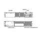 Серверный корпус/ 2U short chassis, 2*3.5'' swappable HDD tray, 2*3.5'' internal HDD bay