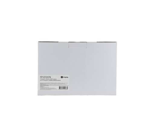 Картридж F+ imaging, черный, 25 000 страниц, для HP моделей LJ M608dn/M609dn/M631h (аналог CF237X), FP-CF237X (Мятая упаковка)