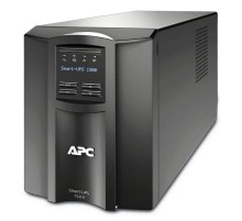 Источник бесперебойного питания APC Smart-UPS 1500VA/1000W, Line-Interactive, LCD, Out: 220-240V 8xC13 (4-Switched), SmartSlot, USB, SmartConnect, Black, 1 year warranty (замена SMT1500I) (существенное повреждение коробки)
