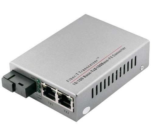 Медиаконвертер/ OSNOVO Медиаконвертер FE, 2*10/100Base-T, 1 оптический порт (SC, tx1550нм/rx1310нм) 100Base-FX, до 20 км Медиаконвертер/ OSNOVO Медиаконвертер FE, 2*10/100Base-T, 1 оптический порт (SC, tx1550нм/rx1310нм) 100Base-FX, до 20 км