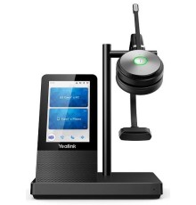 Гарнитура YEALINK WH66 Mono UC Моно, Беспроводная, HD звук, 160м DECT, Шумоподав, Дисплей 4'', USB-хаб, Bluetooth, шт