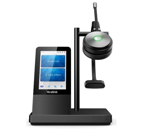Гарнитура YEALINK WH66 Mono UC Моно, Беспроводная, HD звук, 160м DECT, Шумоподав, Дисплей 4'', USB-хаб, Bluetooth, шт Гарнитура YEALINK WH66 Mono UC Моно, Беспроводная, HD звук, 160м DECT, Шумоподав, Дисплей 4'', USB-хаб, Bluetooth, шт