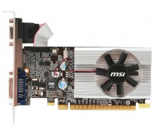 Видеокарта/ VGA MSI NVIDIA GeForce 210 1GB, DDR3/64-bit, PCIe 2.0, 1xD-Sub, 1xDVI-D, 1xHDMI 2.0, 1-slot
