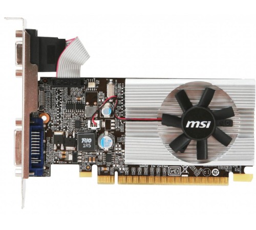 Видеокарта/ VGA MSI NVIDIA GeForce 210 1GB, DDR3/64-bit, PCIe 2.0, 1xD-Sub, 1xDVI-D, 1xHDMI 2.0, 1-slot Видеокарта/ VGA MSI NVIDIA GeForce 210 1GB, DDR3/64-bit, PCIe 2.0, 1xD-Sub, 1xDVI-D, 1xHDMI 2.0, 1-slot