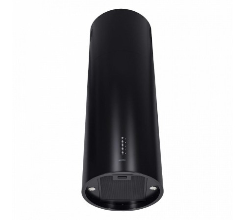 ВЫТЯЖКА MAUNFELD LEE PUSH 39 BLACK/ островная, ширина 380 мм, кнопочное управление, 3 скорости, 1000 м3/ч, 52 дБ, светодиодное LED освещение, черный цвет