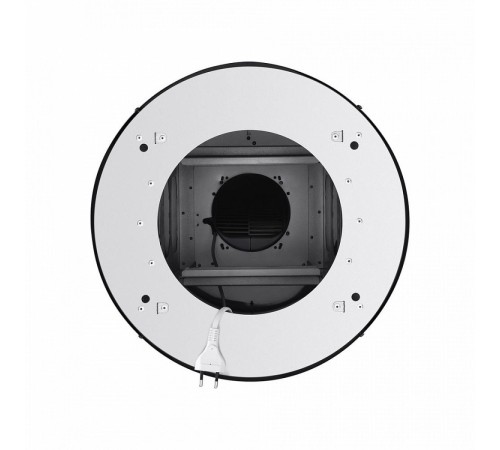 ВЫТЯЖКА MAUNFELD LEE PUSH 39 BLACK/ островная, ширина 380 мм, кнопочное управление, 3 скорости, 1000 м3/ч, 52 дБ, светодиодное LED освещение, черный цвет