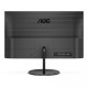 Монитор 23,8" AOC Q24V4EA 2560x1440, LED, 16:9, IPS, 250cd, 1000:1, 20M:1, 4ms, 178/178, HDMI, DP, 75Hz, Speakers, Tilt, Внеш, VESA, Black, 3y