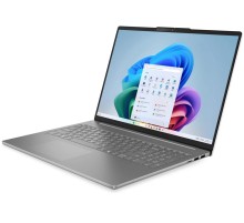 Ноутбук/ Lenovo IdeaPad Slim 5 16AHP10 16"(2880x1800 OLED)/AMD Ryzen 7 8845HS(3.8Ghz)/16384Mb/512PCISSDGb/noDVD/Int:AMD Radeon 780M/Cam/BT/WiFi/80WHr/war 1y/1.76kg/luna grey/noOS + 100W, RU kbd