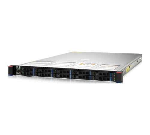 Серверная платформа/ Gooxi SL101-D10R-G3 1U 10bay server,  2pcs of riser cards 1300W 1+1 PSU EU power cable