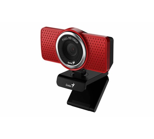 Веб-камера Genius ECam 8000 красная (Red) new package, 1080p Full HD, Mic, 360°, универсальное мониторное крепление, гнездо для штатива Веб-камера Genius ECam 8000 красная (Red) new package, 1080p Full HD, Mic, 360°, универсальное мониторное крепление, гнездо для штатива
