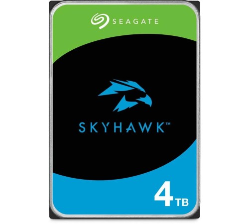 Жесткий диск/ HDD Seagate SATA3 4TB 5400 RPM Skyhawk 256Mb 1 year warranty (replacement ST4000VX016, ST4000VX005, ST4000VX013, ST4000VX007)