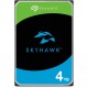 Жесткий диск/ HDD Seagate SATA3 4TB 5400 RPM Skyhawk 256Mb 1 year warranty (replacement ST4000VX016, ST4000VX005, ST4000VX013, ST4000VX007)