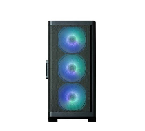 корпус ZALMAN M4, MATX, BLACK, WINDOW, 1xCombo (3.5'' or 2.5''), 1x3.5", 2x2.5", 1xUSB2.0, 2xUSB3.0, FRONT 3x120mm ARGB, REAR 1x120mm ARGB