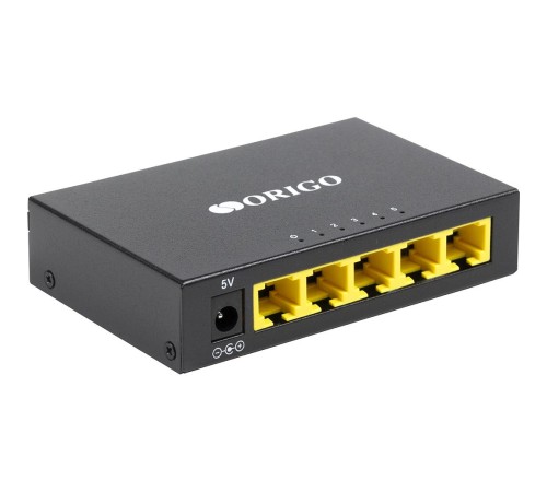 Коммутатор/ Unmanaged Switch 5x100Base-TX, metal case