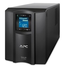Источник бесперебойного питания APC Smart-UPS C 1000VA/600W, 230V, Line-Interactive, LCD, Out: 8xC13, 1 year warranty (замена SMC1000I)